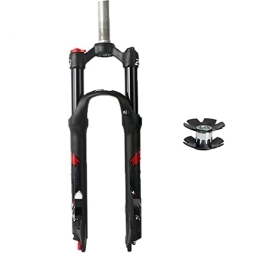 SMANNI Mountain Bike Fork SMANNI 26 / 27.5 / 29in Mountain Bike Fork oils Spring Suspension Straight Tube Bicycle Forks Quick Release MTB Part (Color : 27.5 inch)