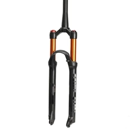 SMANNI Mountain Bike Fork SMANNI Mountain Bike Front Fork 26 / 27.5 / 29 inch Shock Absorption Damping Air Fork Straight / Tapered HL / RL Bicycle Accessories (Color : G 29 Tapered hand)