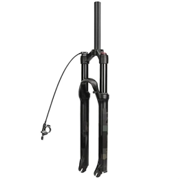 SMANNI Mountain Bike Fork SMANNI Ultra-light 29'' Mountain Bike Air Front Fork with Remote Control Magnesium Alloy Rebound Bicycle Suspension Fork Air Damping (Color : Straight Remote)