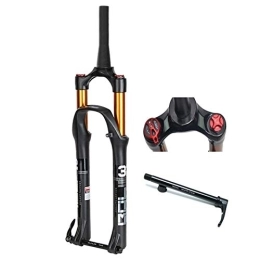 SN Mountain Bike Fork SN Adjustable 27.5 / 29in Shock Absorber Fork, Mountain Bike Fork Air Fork Shoulder Control / wire Control Barrel Shaft Sports Outdoor (Color : Shoulder control, Size : 29in)