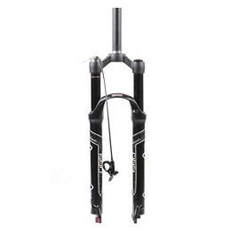 SN Mountain Bike Fork SN Adjustable 27.5in Bike Suspension Forks, Bicycle Shock Absorber Front Fork Air Fork Suspension Mountain Bike Bicycle Sports Outdoor (Color : Wire control-a, Size : 27.5in)