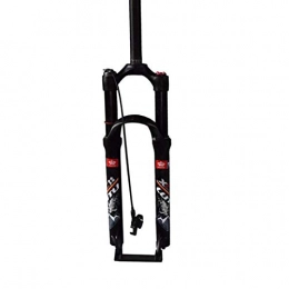 SN Mountain Bike Fork SN Adjustable Bike Suspension Fork, 26 / 27.5 / 29in Pneumatic Fork Mountain Bike Suspension Fork 120mm Travel 1-1 / 8” Sports Outdoor (Color : Remote control, Size : 27.5in)