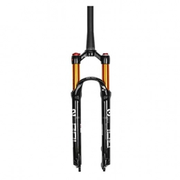 SN Mountain Bike Fork SN Cycling 26 Inch 27.5 Inch 29 Inch MTB Bike Suspension Fork Aluminum Alloy AIR Fork 1-1 / 8" Straight / Tapered (Color : Spinal canal, Size : 26 inch)