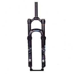 SN Mountain Bike Fork SN Cycling 26 Inch Air Forks Suspension Fork 1-1 / 8”Travel 100mm Manual Lockout - Black (Color : A, Size : 26inch)