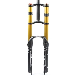 SN Mountain Bike Fork SN Cycling Bicycle Fork 26 / 27.5 / 29er MTB Suspension Air Fork Magnesium Alloy Double Shoulder Air Oil Lock Straight Downhill Fork Sports (Size : 29ER AIR OPEN)