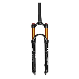 SN Mountain Bike Fork SN Cycling MTB Bike Suspension Fork 26 Inch 27.5 Inch 29 Inch Aluminum Alloy Disc Brake AIR Fork Manual Lockout (Color : A, Size : 26 inch)