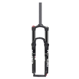 SN Mountain Bike Fork SN Cycling MTB Suspension Fork, 26" 1-1 / 8" Travel: 120mm Aluminum Alloy Cycling Fork Manual Lockout - Black (Design : A)