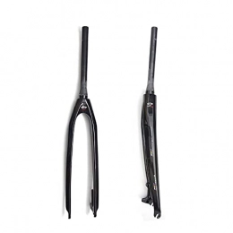 SONGYU Mountain Bike Fork SONGYU Bicycle fork, 26 / 27.5 / 29 Inch Mountain / MTB Bike Front Fork, Full Carbon Fiber Hard Fork / Cone Tube / Discbrake / Standpipe 28.6 * 39.3 * 300mm / Opening 100mm / Bright
