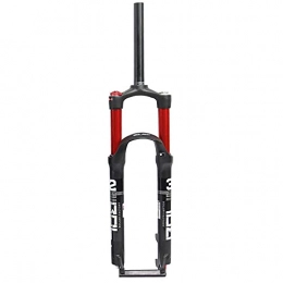 SONGYU Mountain Bike Fork SONGYU Bicycle fork, 26 / 27.5 / 29 Inches Mountain / MTB Bike Front Fork, Dual-Air Chamber Suspension Front Fork / Hard Tube 28.6x30x220 Mm / Stroke 100MM / Fork Width 100MM / Stroke Tube 32 * 120mm / Axis 9mm
