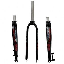 SONGYU Spares SONGYU Bicycle fork, 26 / 27.5 / 29 Inches MTB / Mountain Bike Front Fork, Aluminum Alloy / Oil-Cast Special-Shaped Hard Fork / Pure Discbrake / Standpipe 28.6 * 225mm / Opening 100mm