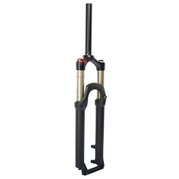 SONGYU Mountain Bike Fork SONGYU Mountain Bike Fork 26 27.5 Inch MTB Front Air Shock Absorber, Axle: 9x100mm Downhill Suspension Forks for 160 Rotor