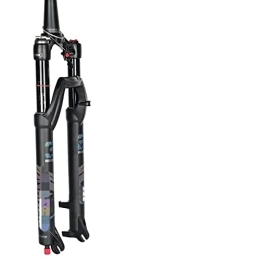 SORBEZ Spares SORBEZ 27.5 29 Inch Mountain Bike Suspension Fork Rebound Adjust MTB Air Pressure Shock Fork Boost Axle 15x100mm Travel 120mm (Color : 27.5 Remote Tapered)