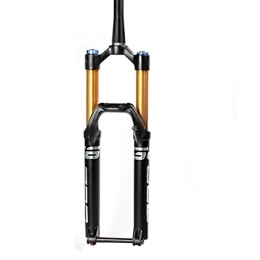 SORBEZ Spares SORBEZ 36 RL MTB Suspension Fork DH AM Down Hill Thru Axle Boost 110MM*15MM Travel 160MM Mountain Bike Fork Rebound Adjustment 27.5 29 (Color : 27.5 Gold Manual)