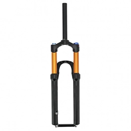 SPYMINNPOO Mountain Bike Fork SPYMINNPOO Bicycle Fork, 27.5 Inch Mountain Bike Suspension Forks Travel Air Front Fork Resilience Straight Steerer Tube