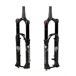 SQHGFFF Mountain Bike Fork SQHGFFF MTB Bicycle Front Fork 26 27.5 29 Inch, Ultralight Air Mountain Bike Suspension Forks Disc Brake Adapter (Size : 26inch)