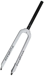 STRTG Spares STRTG Full Carbon Fiber MTB Front Fork 1-1 / 8"26 / 27.5 / 29 Inch Ultralight Mountain Bike Fork Disc / V Brake B, 27.5inch