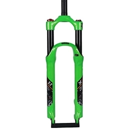 SJHFG Spares Suspension 26 / 27.5 / 29inch Bicycle Suspension Fork, Air Fork Mountain Bike Suspension Aluminum Alloy Travel 120mm Mountain Bike Fork fork (Color : GREEN, Size : 27.5INCH)