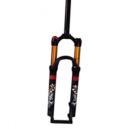 SJHFG Spares Suspension 26 / 27.5 / 29inch Shock Absorber Fork, 1-1 / 8" Lightweight Aluminum Alloy MTB Cycling Shoulder Control Mountain Bike Suspension Fork fork (Color : A, Size : 26INCH)