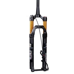 SJHFG Mountain Bike Fork Suspension Aluminum Alloy Air Pressure Front Forks, 27.5, 29 In Suspension Front Fork Stroke 120mm Bicycle Front Fork 15×100mm fork (Color : Remote lock, Size : 29 inch)