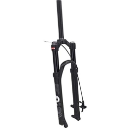 ZZQZZQ Mountain Bike Fork Suspension Bike Forks Bike Suspension Fork Mountain Bike Front Fork Mountain bike front fork double gas fork 27.5 inch shock absorber shoulder control line control double gas, black-Wire-control