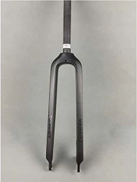 FGVBC Spares Suspension Fork Bike, 26 / 27.5 / 29er Mountain MTB Bike Forks Carbon Rigid Disc Brake Straight Tube Fork