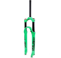 FGVBC Spares Suspension Fork Bike, 27.5 Inch MTB Fork, 1-1 / 8"28.6 Mm Straight Pipe Magnesium Alloy Gas Fork Disc Brake Bicycle Suspension Fork Travel 120mm Suspension Fork