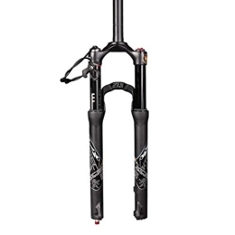 FGVBC Spares Suspension Fork Bike, MTB Suspension Bicycle Fork 26" / 27.5" 29" Mountain Bike Air Fork Manual Locking Remote Locking Tapered and Straight Tube