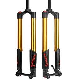 XIUYU Mountain Bike Fork Suspension Fork Mountain Bike Oil Pressure Forks Downhill Aluminum Alloy Damping Adjustment 26 / 27.5 / 29inch 28.6MM, 29inch XIUYU (Size : 27.5inch)