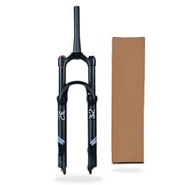 SJHFG Mountain Bike Fork Suspension Forks 26 / 27.5 / 29 Inch Air MTB Front Forks, Magnesium Alloy 140mm Travel QR-9x100mm Bicycle Lightweight Suspension Fork Accessories (Color : Tapered Manual Lock Out, Size : 26 inch)