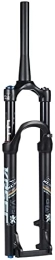 SJHFG Spares Suspension Forks 26 / 27.5 / 29 Inch MTB Air Fork, Bicycle Shock Absorber Forks Smart Lock Out Damping Adjust Bike Suspension Front Fork Accessories (Color : Black, Size : 27.5inch)