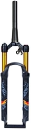 SJHFG Mountain Bike Fork Suspension Forks 26 / 27.5 / 29Inch Mountain Bike Suspension Fork, 1-1 / 8" Shock Absorber QR 9mm Alloy MTB Air Fork Travel 120mm Accessories (Color : Tapered Remote Lockout, Size : 27.5 inch)