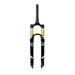 SJHFG Mountain Bike Fork Suspension Forks Bicycle Air MTB Front Fork 26 / 27.5 / 29 Inch, 9mm QR Mountain Bike Suspension Fork with Rebound Adjustment Accessories (Color : Tapered Manual Lock Out, Size : 29inch)
