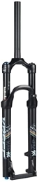 SJHFG Spares Suspension Forks Bike Suspension Fork 26 / 27.5 / 29 inch, Ultralight 1-1 / 8'' Rebound Adjust Air Pressure Fork MTB QR 9mm Travel 120mm Accessories (Size : 26inch)