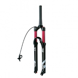 MIYUEZ Mountain Bike Fork Suspension Forks Magnesium Alloy MTB Air Fork Travel 120mm Cone tube 1-1 / 2" Front Fork Front fork Damping Adjustment Wire Control QR 9 * 100mm 26 27.5 29in, 26in