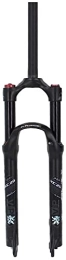 SJHFG Mountain Bike Fork Suspension Forks MTB Bike Suspension Fork 26" 27.5" 29", Bicycle Front Fork Air System 100mm Travel 1-1 / 8'' MTB City Road Cycling Accessories (Color : Black, Size : 29 inch)