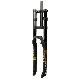 SJHFG Spares Suspension MTB fork 27.5 / 29 inches, Hydraulic mountain bike fork 1-1 / 8"straight tube Unisex 160mm spring damping adjustment fork (Color : Yellow, Size : 29 inch)