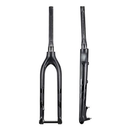 SUYUDD Bicycle Fork 27.5 29 In Front Fork Suspension Fork Bike Carbon Fork Rigid Bike Mtb Rigid Carbon Fork Axle Thru 15X100Mm Mount Forks,29Inch TT
