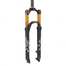 TESITE Mountain Bike Fork TESITE Mountain bike forks 26 / 27.5 / 29 Inch Bicycle Front Fork Straight Tube Shoulder Control Air pressure Damping adjustment Travel:120mm