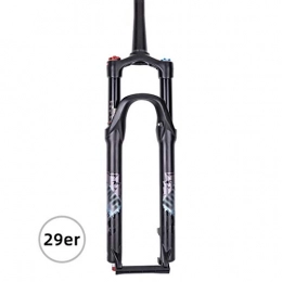 TESITE Spares TESITE Mountain bike forks 29 Inch Tapered Tube Bicycle Front Fork Air pressure Shoulder Control Damping adjustment / For Bicycle Accessories