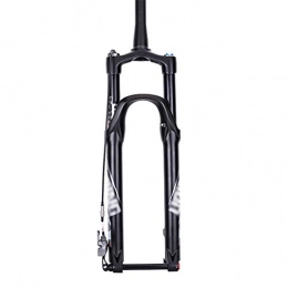 TESITE Mountain Bike Fork TESITE Mountain bike forks 29 Inch Tapered Tube Wire Control Travel:140mm Magnesium Alloy Air pressure Front Fork Damping adjustment For Bicycle Accessories