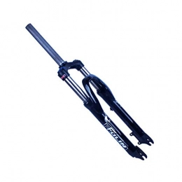 TIANPIN Spares TIANPIN MTB Suspension Fork, 26-inch Soft and Hard Adjustable Aluminum Shoulder Lock Disc Brake Fork, Stroke: 100mm, B