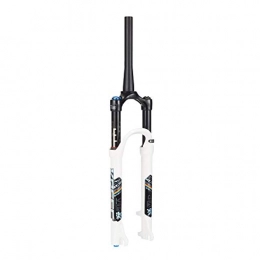 TianyiTrade Spares TianyiTrade MTB Suspension Fork Alloy Tapered Air Fork, for 26 Inch 27.5 Inch 29 Inch Mountain Disc Brake Bike - White (Size : 29 inch)