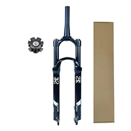 TOMYEUS Spares TOMYEUS MTB Bicycle Forks 26 27.5 29 Inch 140mm Mountain Bike Absorber Aluminum Alloy 1-1 / 8 ” Remote Control Suspension Fork QR 9mm (Color : Shoulder lock B, Size : 27.5)