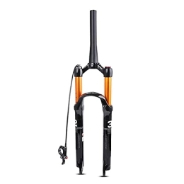 TONPOP Spares Tonpop Mountain Bike Air Suspension Fork, 26 / 27.5 / 29 Inch Stroke 120mm Cone Tube Remote Lockout QR 9mm, for Bicycle Accessories