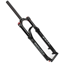 MabsSi Mountain Bike Fork Travel 120mm Mountain Bike Front Forks 26 27.5 29 Inch, Ultralight Rebound Adjust Straight Tube XC AM MTB Air Suspension Fork 9mm QR(Size:29 INCH, Color:MANUAL LOCKOUT)