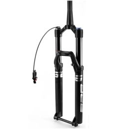TS TAC-SKY Mountain Bike Fork TS TAC-SKY 36 MTB Suspension Fork Boost 15x110 DH AM Downhill Mountain Bike Air Fork Thru Axle 160mm Travel 27.5 29 Inch Bicycle Forks (Color : 27.5 Black Remote)