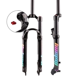 TS TAC-SKY Spares TS TAC-SKY Bicycle Accessories Air Suspension Fork MTB 26 / 27.5 / 29inch Aluminum Alloy Straight Quick Release 100mm (Size : 27.5inch)