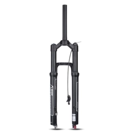 TS TAC-SKY Mountain Bike Fork TS TAC-SKY Bicycle Fork Suspension Air MTB With Rebound Damping 34MM 27.5 / 29Inch Magnesium Alloy QuickRelease Travel 120 / 140mm (Color : 27.5 inch Remote 120mm)