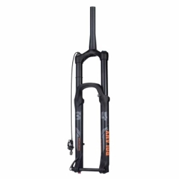 TS TAC-SKY Spares TS TAC-SKY Bike Suspension Fork 175mm Travel MTB Fork XC DH AM Down Hill Thru Axle Boost Fork Bicycle Rebound Adjustment Suspension (Color : Black, Size : 27.5 Tapered Remote)