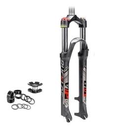 TS TAC-SKY Spares TS TAC-SKY Bike Suspension Fork 26'' 27.5'' 29'' Mountain Bicycle Spring Fork Travel 100mm MTB Front Fork Cycling Accessories (Color : 27.5 Inch)